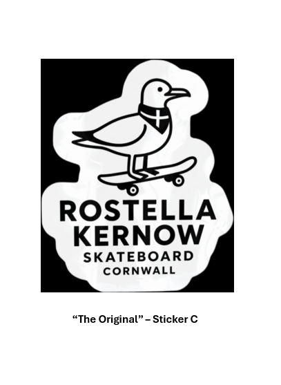 Rostella Kernow Sticker