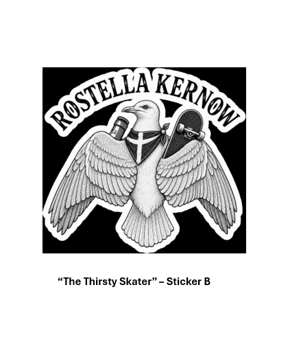 Rostella Kernow Sticker