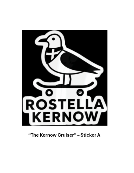Rostella Kernow Sticker